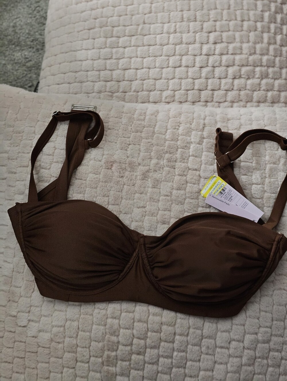 Wild Fable Brown Bikini Top